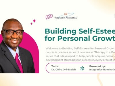 Building Self-Esteem for Personal Growth!